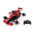 Kit de construit masina cu telecomanda Ferrari F1, scara 1:16, rosie, 65 de piese