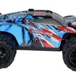 Sierra ModellSport - Masina cu radiocomanda HURRICANE Monster Truck, Off-Road Racing Tractiune 4x4, 36 Km/h Scara 1:18, Albastru