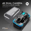 Mini drona XT3 cu camera FPV, evitare obstacole, pliabila, mentinere altitudine