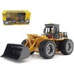 Sierra ModellSport - Jucarie Buldozer Huina cu telecomanda, cupa si cabina metalice, 9 functii, scara 1:18, 2.4GHz