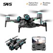 Drona LS-S4S cu camera dubla HD FPV, cu motoare brushless, evitarea obstacolelor, mentinere altitudine, pliabila, 2 baterii