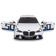 Sierra ModellSport - Masina cu radiocomanda Jamara BMW 3.0 CLS, macheta scara 1:14, alba, faruri LED, 2.4GHz