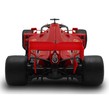 Sierra ModellSport - Kit de construit masina cu telecomanda Ferrari F1, scara 1:16, rosie, 65 de piese